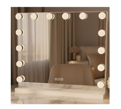 Зеркало Rea LED HOLLYWOOD WHITE 58X45 REA 2026