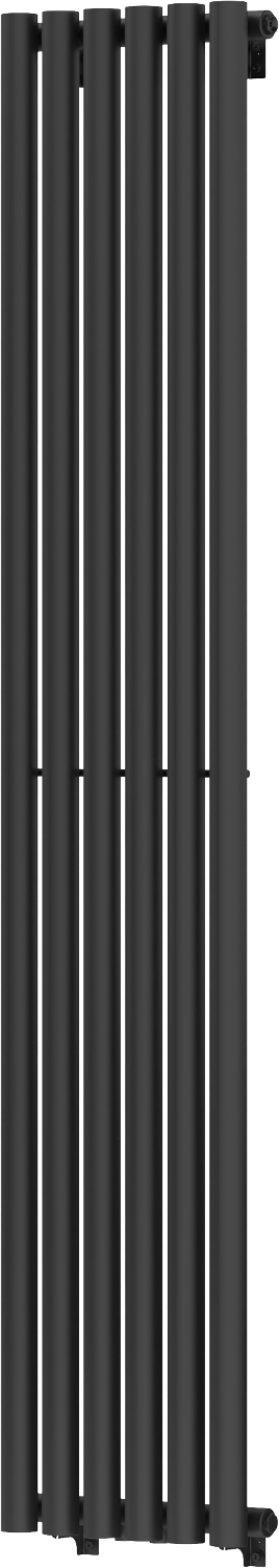 NEVADA Декоративный радиатор 1800x360, 705 wat (6), черный