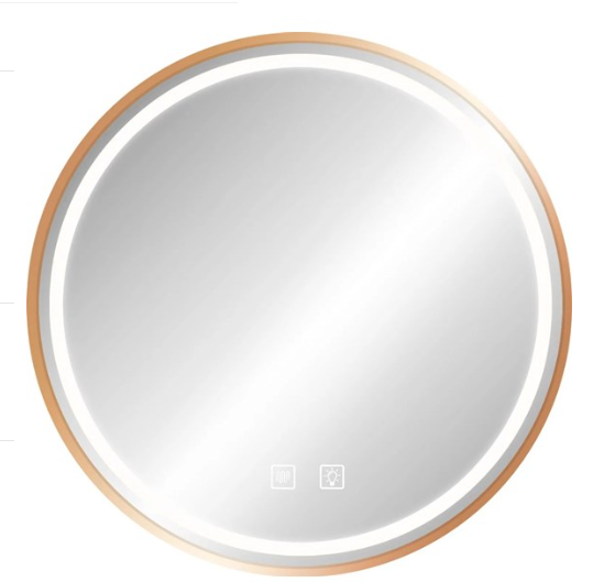 Зеркало Rea LED MMJ BRUSH GOLD 50cm REA 2026