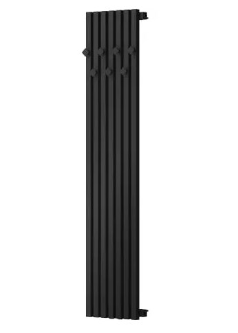 FLUX Полотенцесушитель водяной 1500x340, 630 wat (7), черный