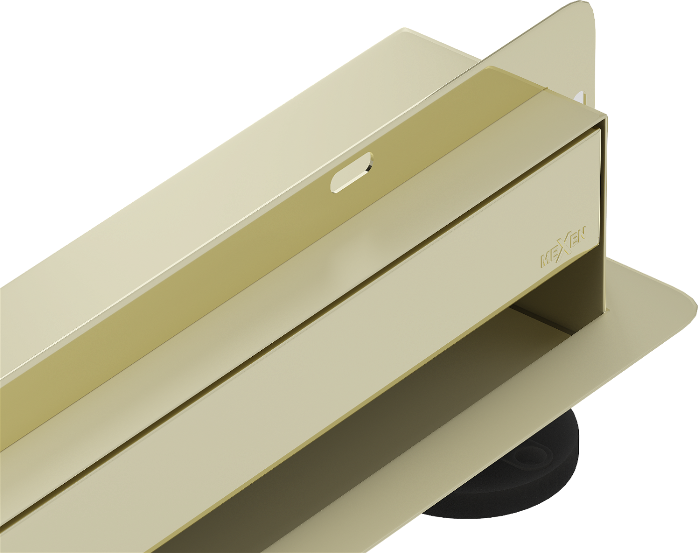 FLAT WALL 90 см - Стеновой трап 2-в-1, золото