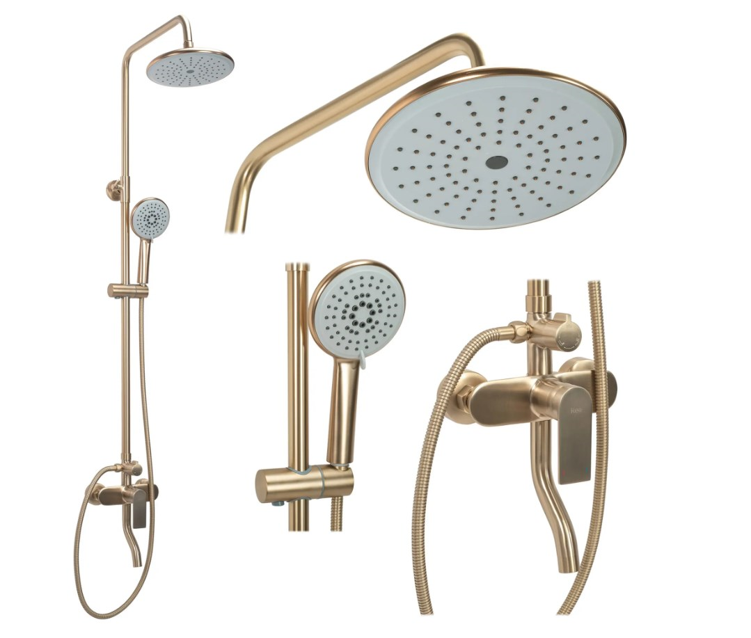 Стойка для душа Verso Brash Gold REA 2026/2