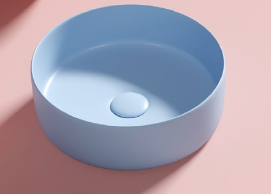 Умывальник керамический Inga, Blue