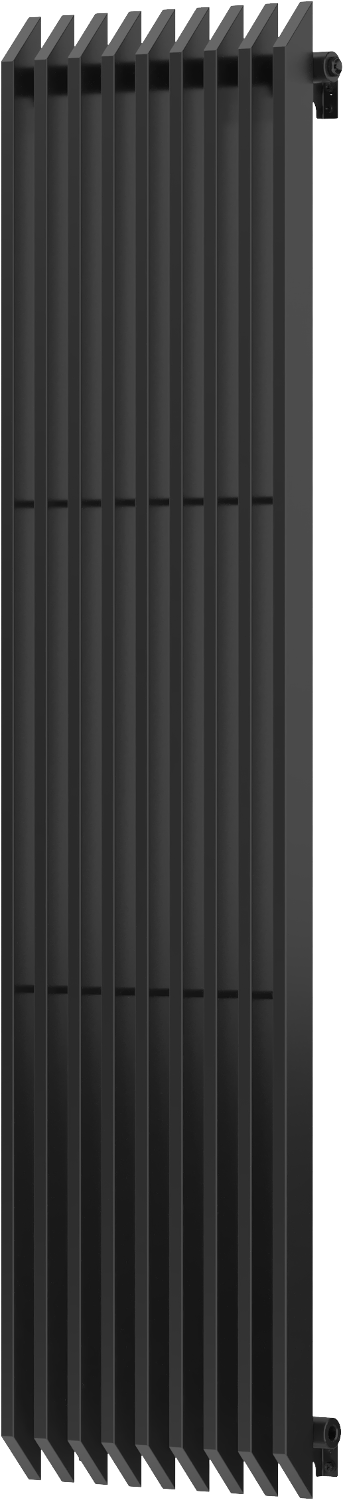 AURORA Декоративный радиатор 1800x450, 1347 wat (9), черный