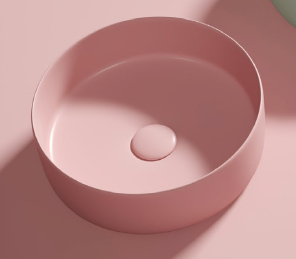 Умывальник керамический Inga, Pink