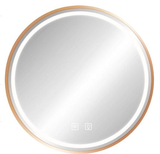 Зеркало Rea P11397 LED MMJ BRUSH COPPER 80cm REA 2026