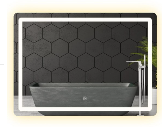Зеркало Rea LED SQUARE 80X60CM REA 2026