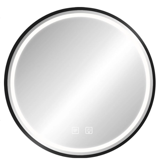 Зеркало Rea LED MMJ BLACK 50cm REA 2026
