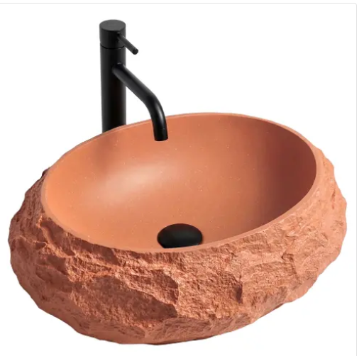 Умывальник на столешницу Mika Terracotta REA 05.2026