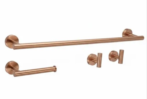 Набор аксессуаров для ванной комнаты Ari Brush Copper REA 2026/2