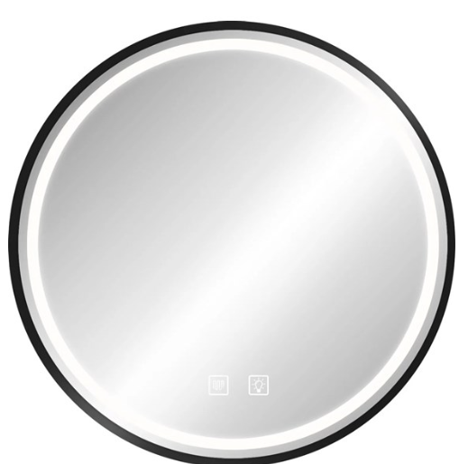 Зеркало Rea LED MMJ BLACK 90cm REA 2026
