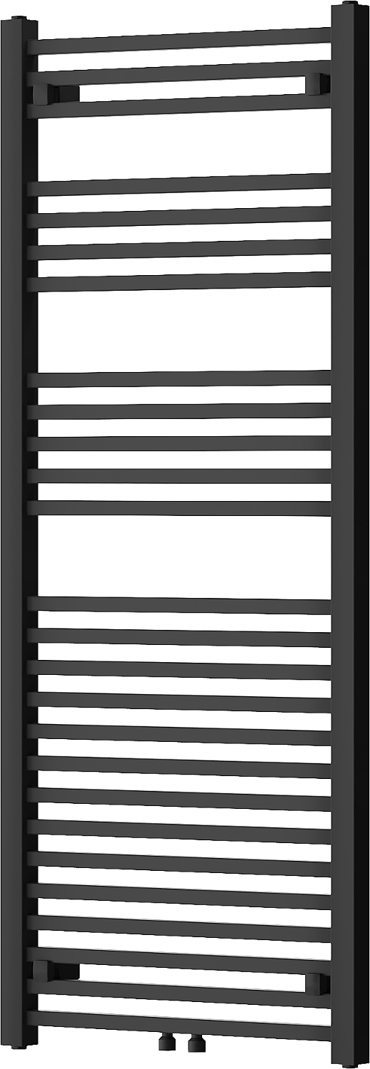 PLUTON Полотенцесушитель водяной 1450x600, 826 wat (26), черный