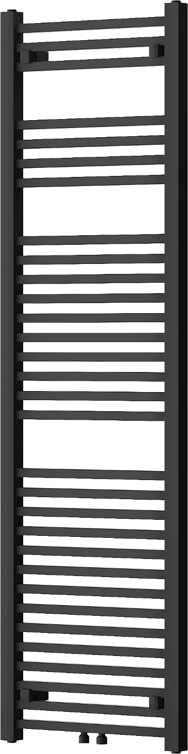 PLUTON Полотенцесушитель водяной 1700x500, 844 wat (31), черный