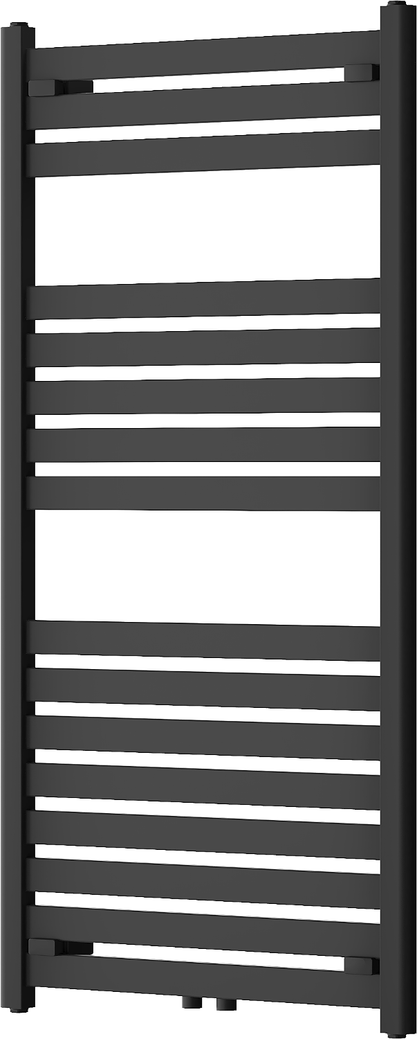 URAN Полотенцесушитель водяной 1200x600, 615 wat (16), черный