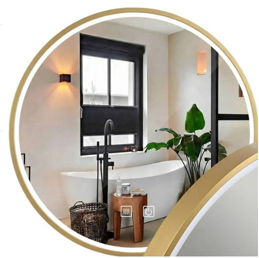 Зеркало Rea LED MMJ BRUSH GOLD 100cm REA 2026