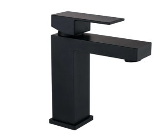 CUBE Смеситель для раковины, черный